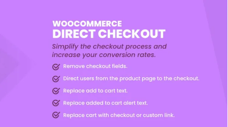 Direct Checkout for WooCommerce Pro 1 WooCommerce Direct Checkout WordPress Plugin