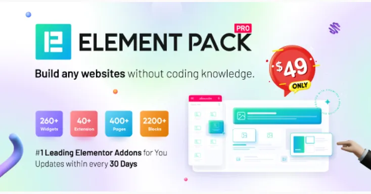 Element Pack Pro – Addon for Elementor Page Builder WordPress Plugin 1 Element Pack Pro for Elementor WordPress Plugin