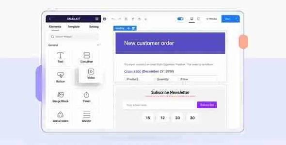 EmailKit Pro – Email Customizer for WooCommerce and WordPress 1 Email Kit Pro WordPress Plugin