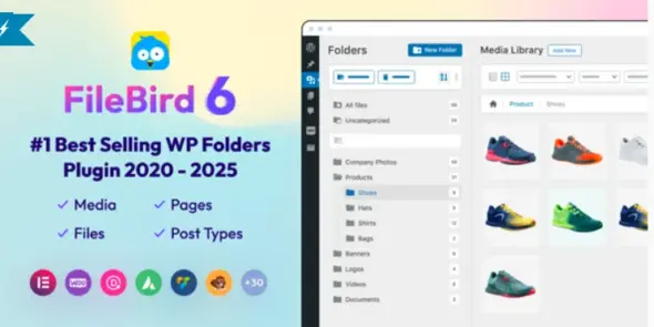 FileBird 6 WordPress Media Library Plugin