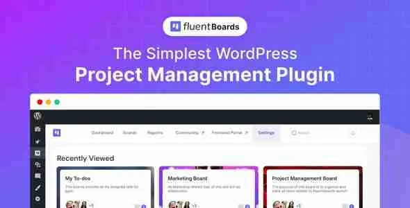 Fluent Boards Pro – Step into the Future of WordPress Project Management 1 Fluent Boards Pro WordPress Plugin