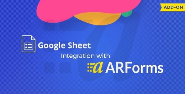 Google Sheets integration with ARForms 1 Google Sheets integration with ARForms WordPress Plugin