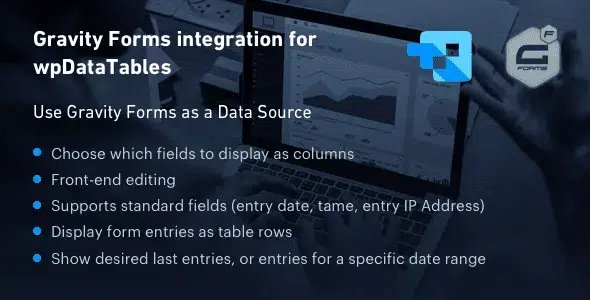 Gravity Forms integration for wpDataTables 1 Gravity Forms integration for wp Data Tables WordPress Plugin