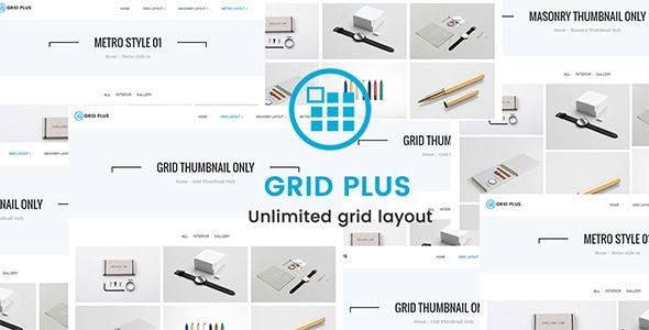 Grid Plus - Unlimited Grid Layout 1 Grid Plus Unlimited Grid Layout WordPress Plugin