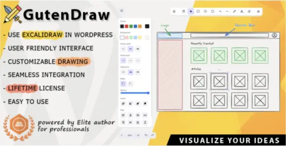 GutenDraw WordPress Plugin