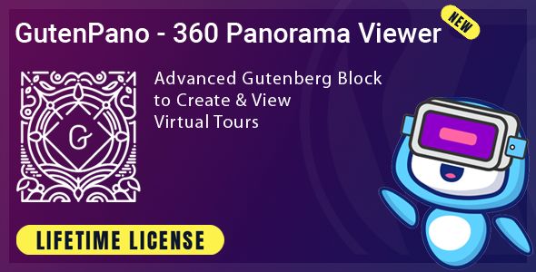 GutenPano - 360 Panorama Viewer for Gutenberg 1 Guten Pano - 360 Panorama Viewer for Gutenberg WordPress Plugin