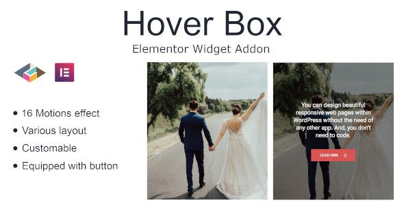 Hover Box Elementor Page Builder Addon 1 Hover Box for Elementor WordPress Plugin