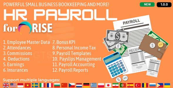 HR Payroll plugin for RISE CRM 1 HR Payroll for RISE WordPress Plugin