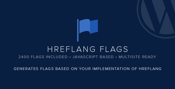 Hreflang Flags - Automatic Language and Regional Targeting Selector for WordPress 1 Hreflang Flags WordPress Plugin