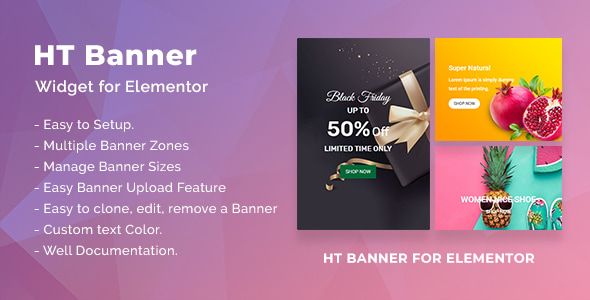 HT Banner for Elementor 1 HT Banner for Elementor WordPress Plugin