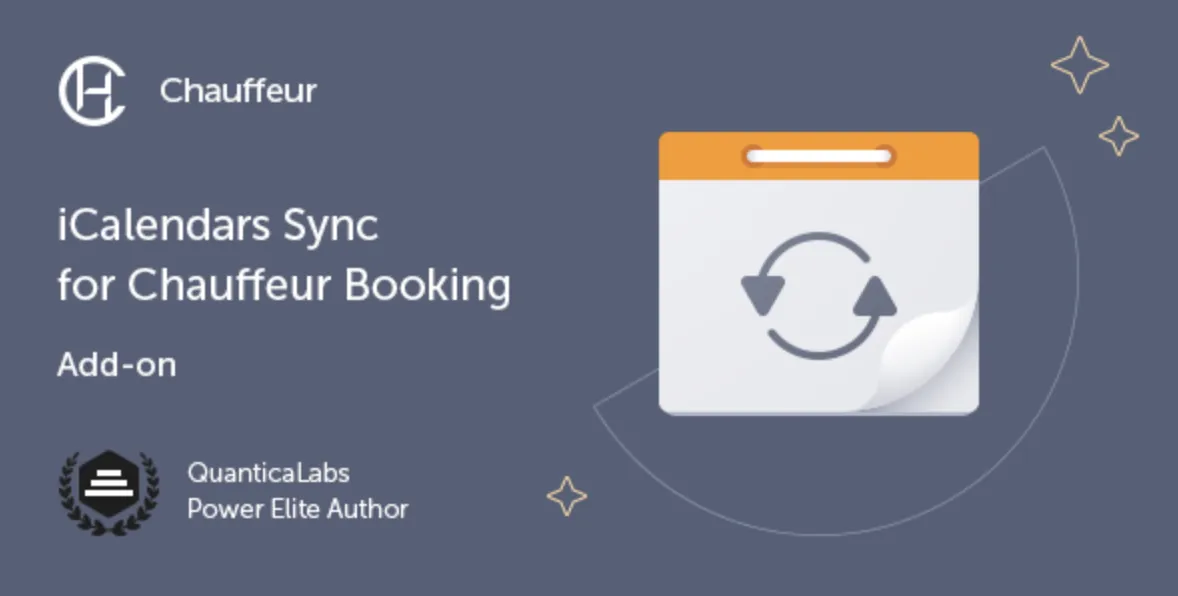 iCalendars Add-on: Chauffeur Taxi Booking System 1 i Calendars Sync for Chauffeur Booking WordPress Plugin