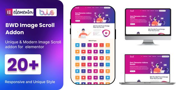 Image Scroll Elementor Addon 1 Image Scroll Elementor Addon WordPress Plugin