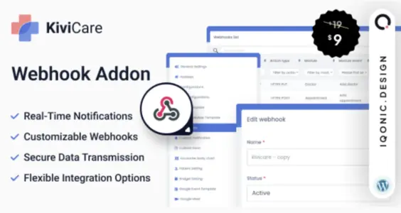 KiviCare Webhook Addon WordPress Plugin