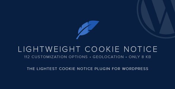 Lightweight Cookie Notice 1 Lightweight Cookie Notice WordPress Plugin