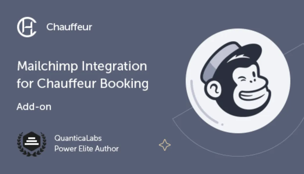 Mailchimp Add-on: Chauffeur Taxi Booking System 1 Mailchimp Add-on: Chauffeur Taxi Booking System WordPress Plugin