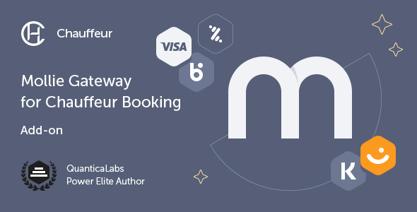 Mollie Add-on: Chauffeur Taxi Booking System 1 Mollie Gateway for Chauffeur Booking WordPress Plugin