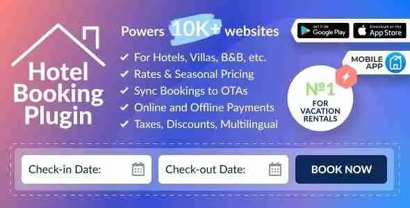 MotoPress Hotel Booking - Hotel Booking WordPress Plugin 1 Moto Press Hotel Booking WordPress Plugin