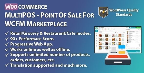 Multi POS - Point of Sale for WCFM Marketplace WordPress Plugin