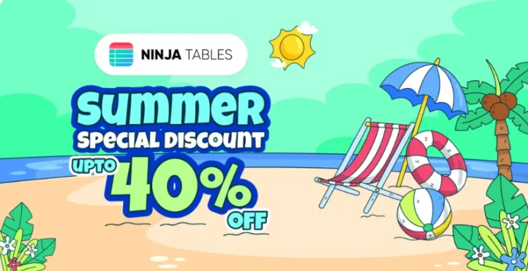Ninja Tables Pro – Easy Data Table Builder 1 Ninja Tables WordPress Plugin