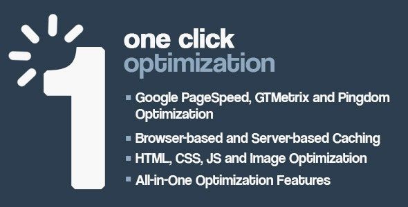One Click Optimization - WordPress Speed & Performance 1 One Click Optimization WordPress Plugin