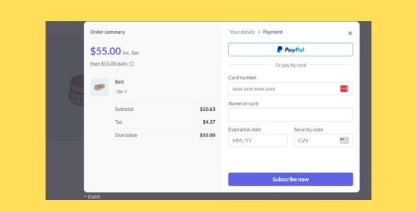 Paddle Checkout for WooCommerce 1 Paddle Checkout for Woo Commerce WordPress Plugin