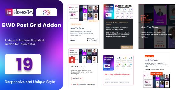 Post Grid Addon for Elementor 1 Post Grid Addon for Elementor WordPress Plugin