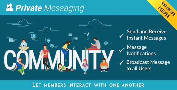Private Messages for UserPro 1 Private Messages for User Pro WordPress Plugin