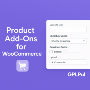 Product Add-Ons for WooCommerce WordPress Plugin