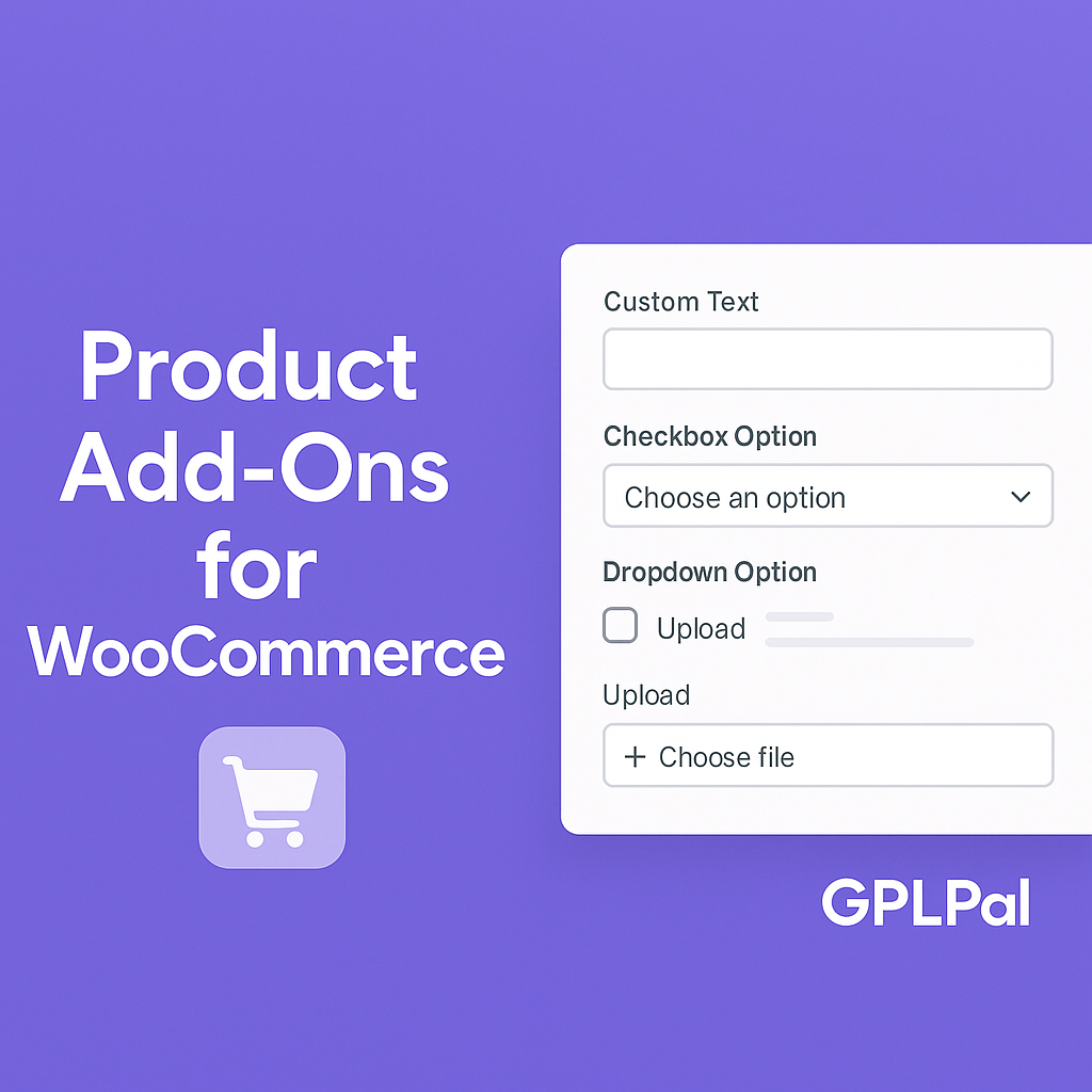 Product Add-Ons for WooCommerce 1 Product Add-Ons for WooCommerce WordPress Plugin