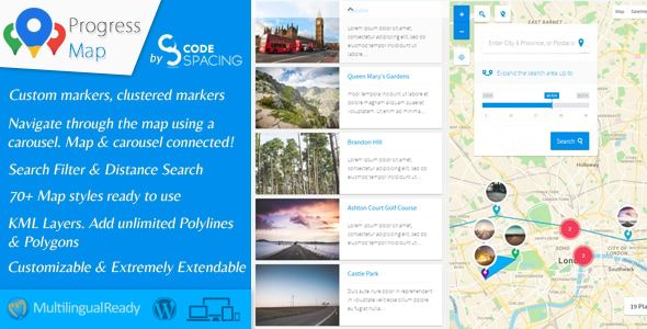 Progress Map WordPress Plugin 1 Progress Map WordPress Plugin