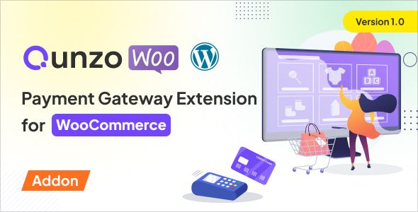 Qunzo Payment Gateway Extension For WooCommerce 1 Qunzo Woo Payment Gateway Extension for WooCommerce WordPress Plugin