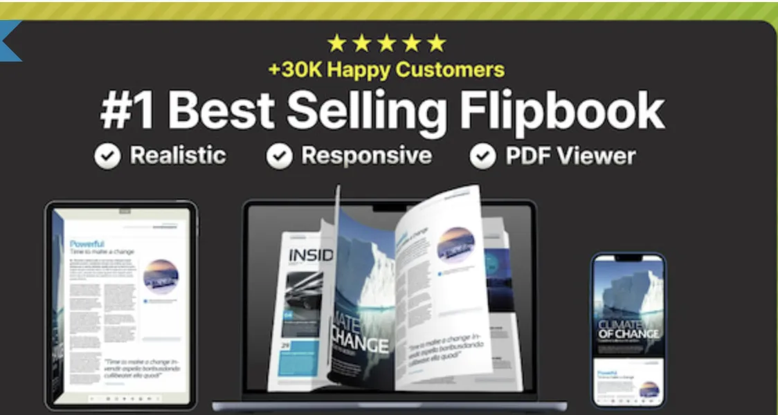 Real 3D FlipBook PDF Viewer WordPress Plugin 1 Real 3 D Flip Book PDF Viewer WordPress Plugin