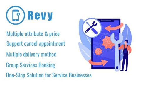 Revy WordPress booking system for repair service industries