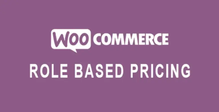 WooCommerce Role Based Pricing WordPress Plugin