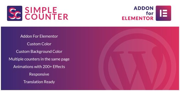 Simple Counter for Elementor WordPress Plugin 1 Simple Counter for Elementor WordPress Plugin