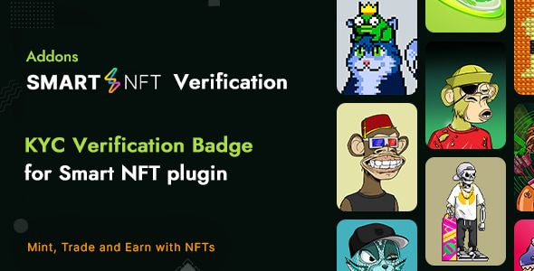 Smart NFT – KYC Verification Badge (Addons) 1 Smart NFT – KYC Verification Badge WordPress Plugin