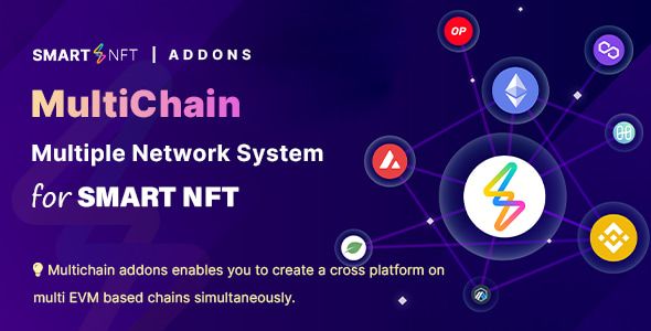 Smart NFT – MultiChain (Addons) 1 Smart NFT – Multi Chain Addons WordPress Plugin