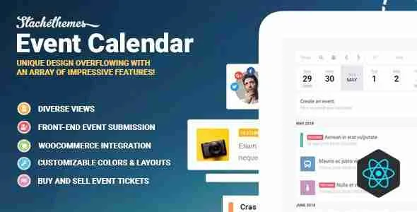 Stachethemes Event Calendar - WordPress Events Calendar Plugin 1 Stachethemes Event Calendar WordPress Plugin
