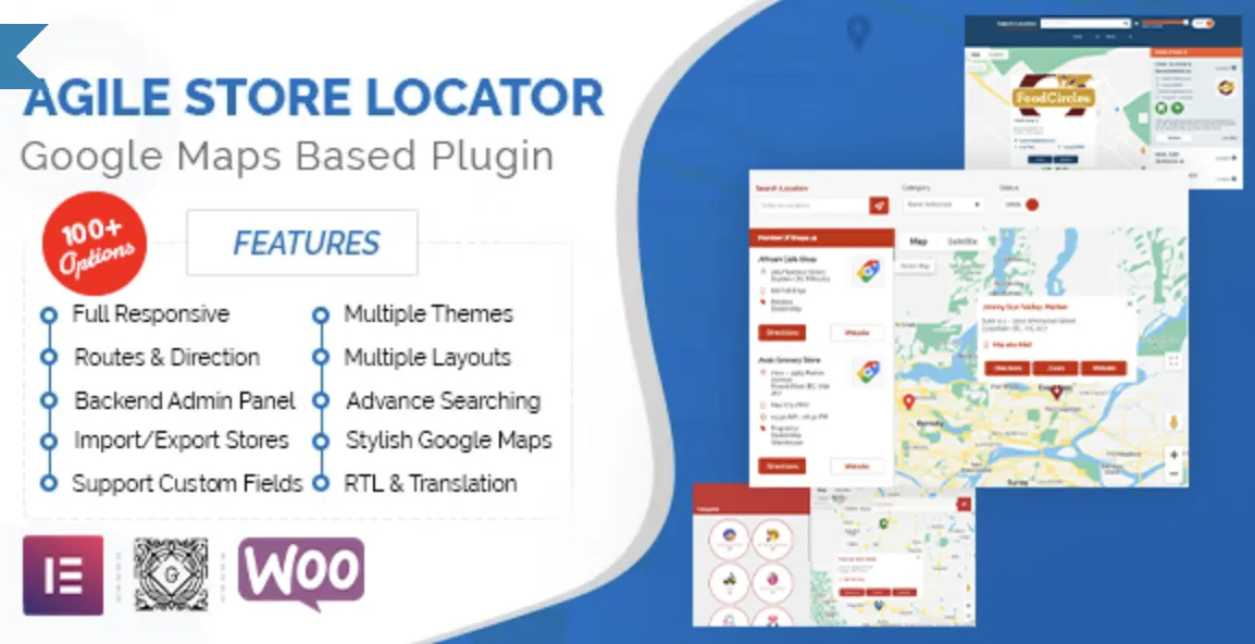 Store Locator (Google Maps) For WordPress 1 Store Locator for WordPress Plugin