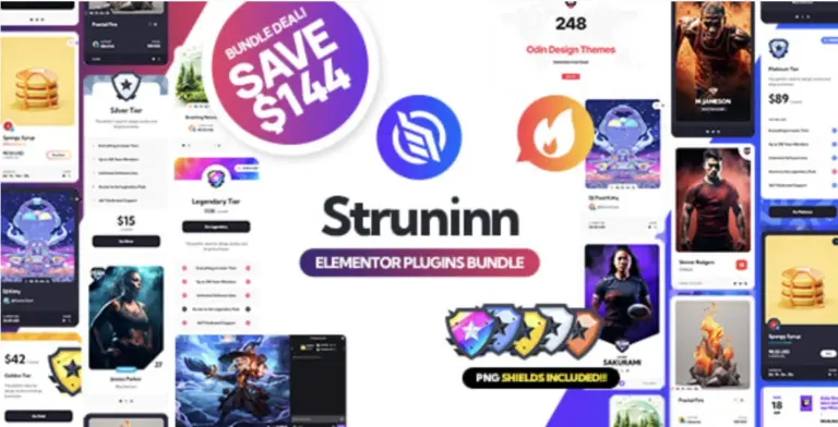 Struninn Elementor Plugins Bundle for WordPress
