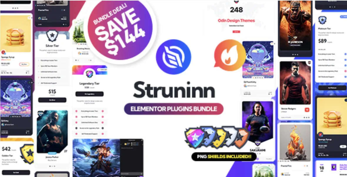 Struninn - Elementor Plugins Bundle 1 Struninn Elementor Plugins Bundle for WordPress