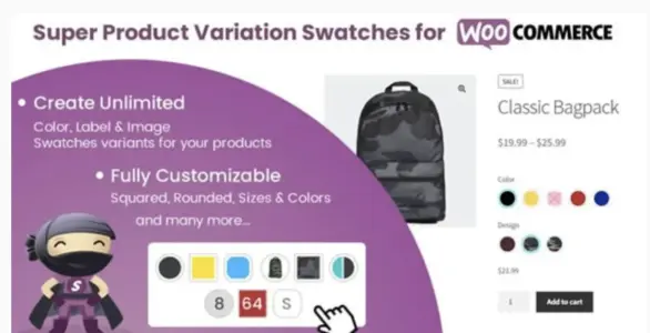 Super Product Variation Swatches for Woo Commerce