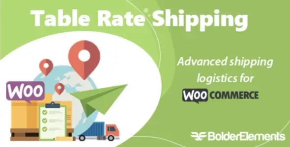 Table Rate Shipping for Woo Commerce