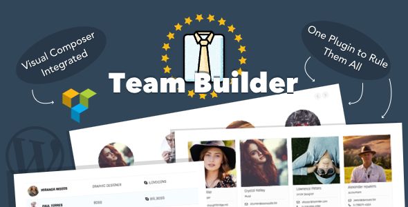 Team Builder — Meet The Team WordPress Plugin 1 Team Builder WordPress Plugin