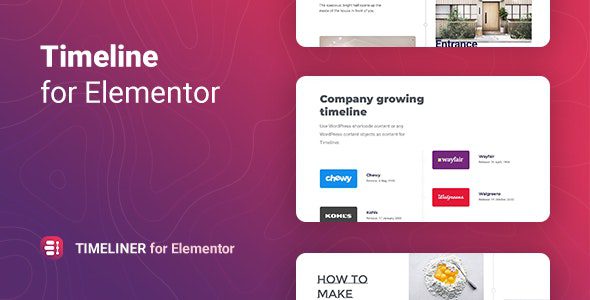 Timeliner – Timeline for Elementor 1 Timeliner for Elementor WordPress Plugin
