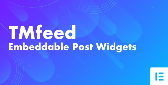TMfeed Embeddable Post Widgets for Elementor