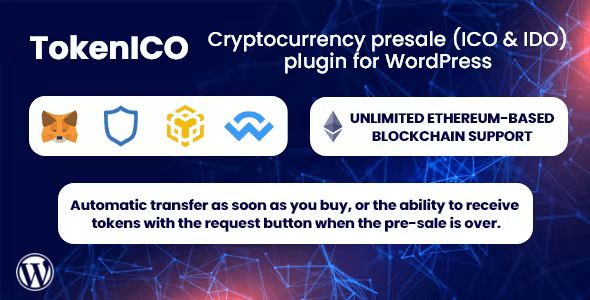 TokenICO – Cryptocurrency presale (ICO & IDO) plugin for WordPress 1 TokenICO Cryptocurrency presale plugin for WordPress