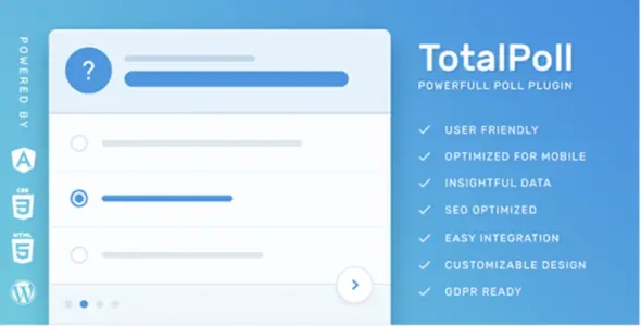 Total Poll Pro WordPress Plugin