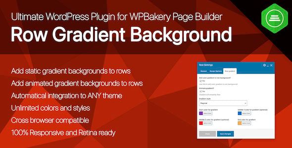 Ultimate Row Gradient Background for WPBakery Page Builder WordPress plugin 1 Ultimate Row Gradient Background for WPBakery Page Builder WordPress plugin