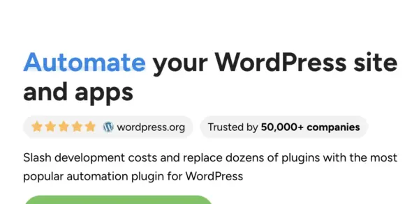 Uncanny Automator Pro WordPress Plugin